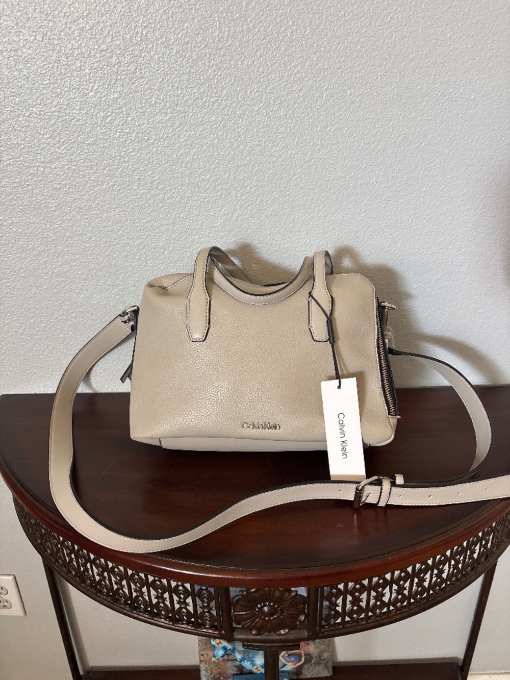 Calvin Klein Debra Satchel NWT